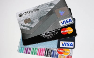 A stack of credit cards that can be used for benefits