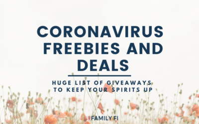 Coronavirus Freebies and Deals