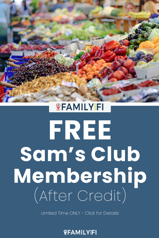 Free Sam's Club Membership After Promotional Credit Limited Time