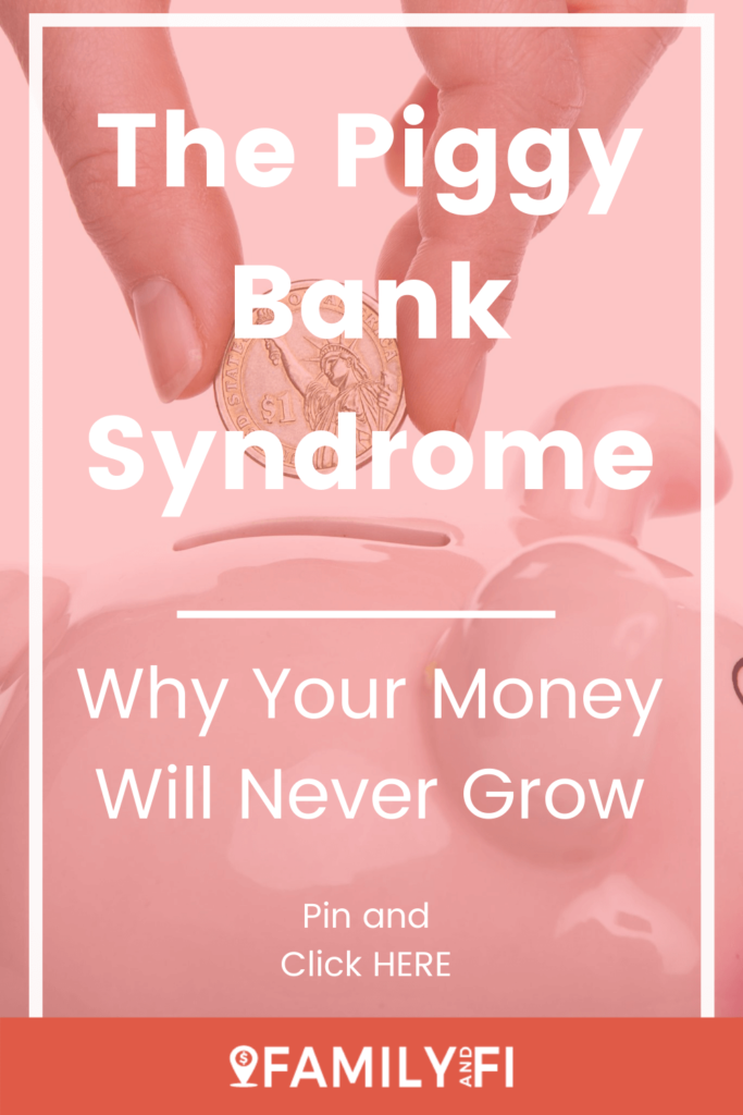 The Piggy bank syndrome why your money will never grow? pig pink money hand