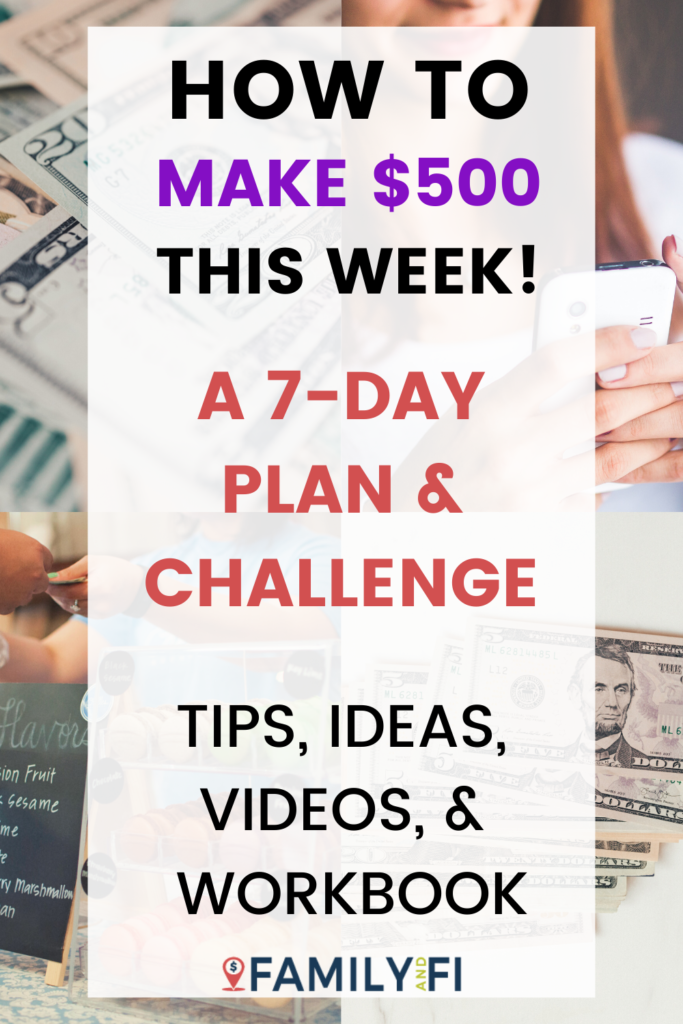 7-Day Money Making Challenge: STARTING NOW