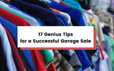 17 Genius Tips for a Successful Garage Sale