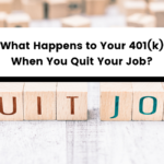 What Happens to Your 401(K) When You Quit Your Job? Quit job blocks white black red blue